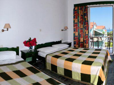 Blue Star 2 Hotel Pyrgi Thermis Ngoại thất bức ảnh